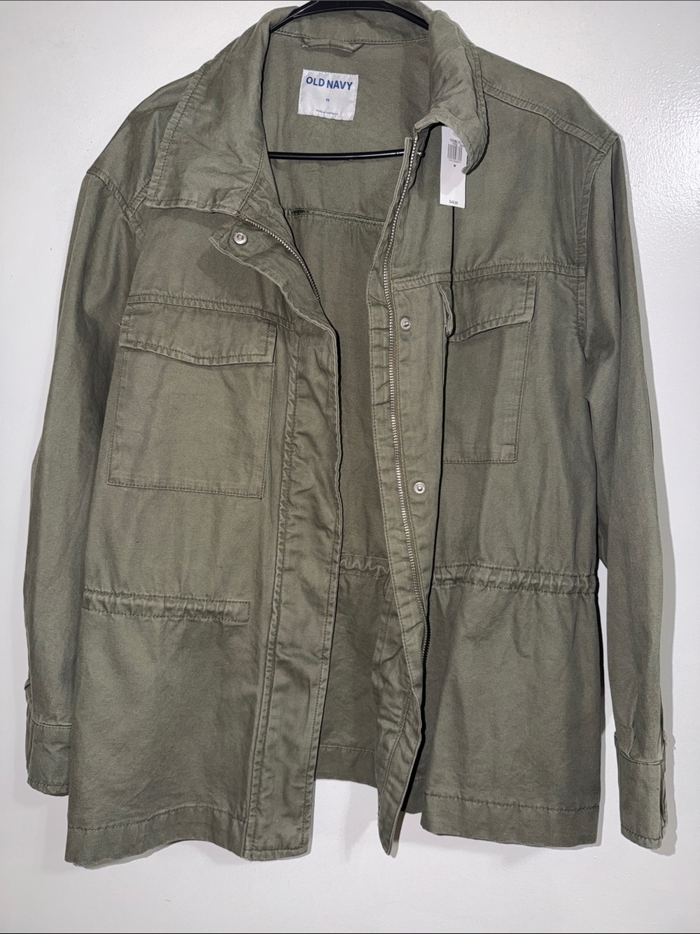Old Navy Olive Green Utility Field Jacket